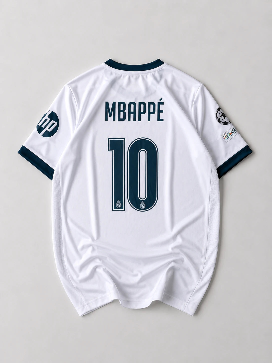 Real Madrid 2026-27 Mbappé home jersey back with player name and number
