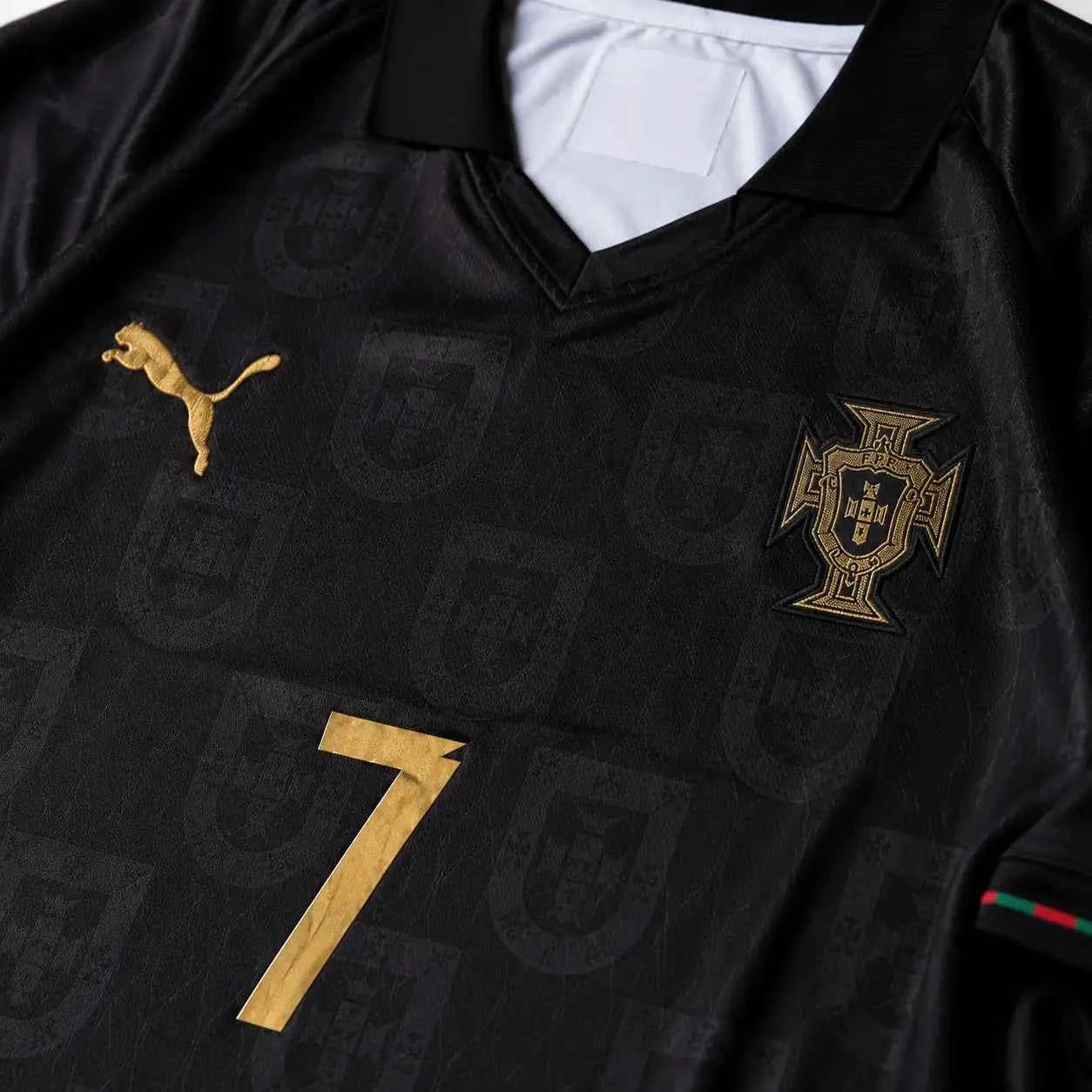 Portugal Black Panther Ronaldo Special Edition (embroidery)