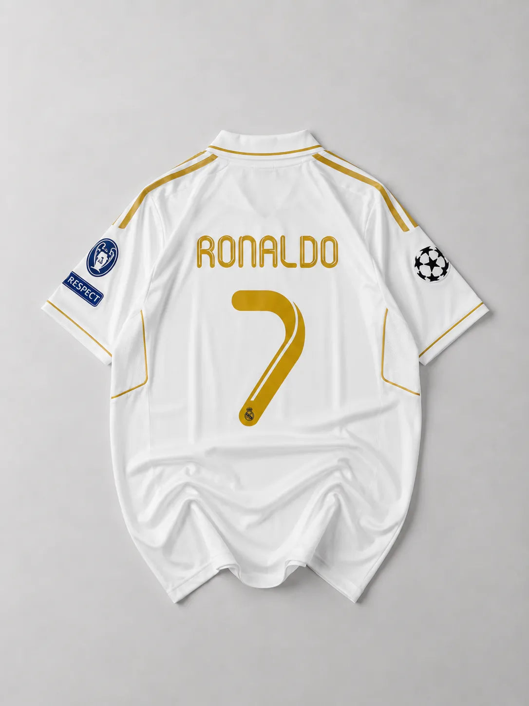 Real madrid ronaldo 2011-12 half sleeves retro ( embroidery)