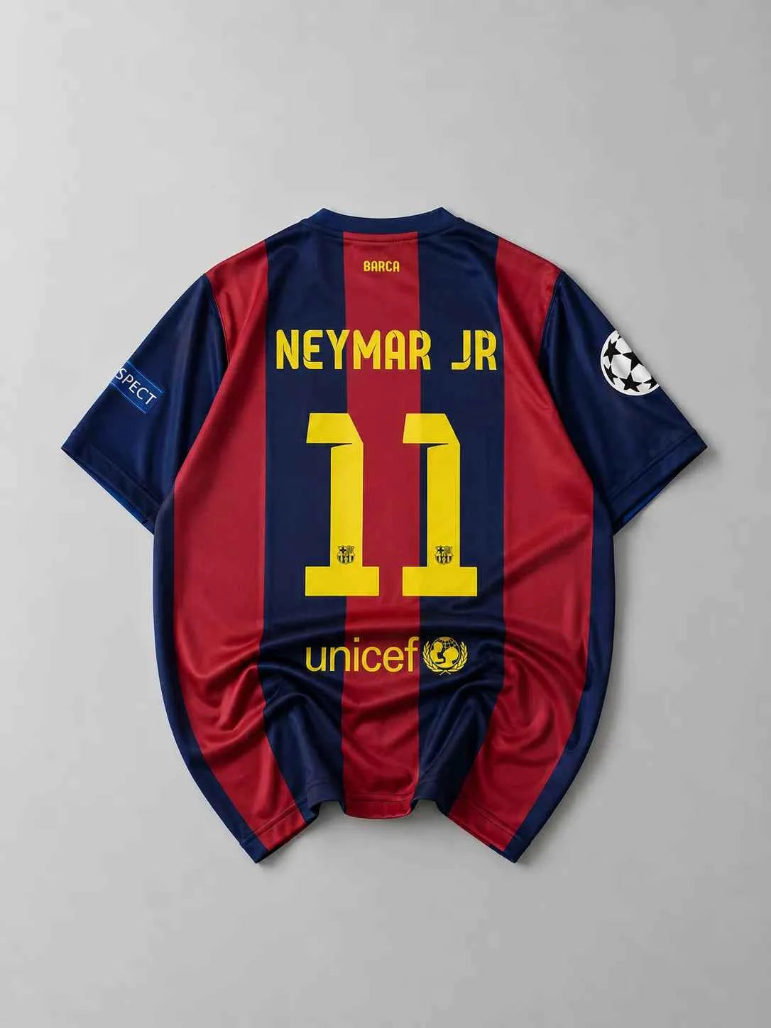Barcelona 2014 Home Neymar Half Sleeves