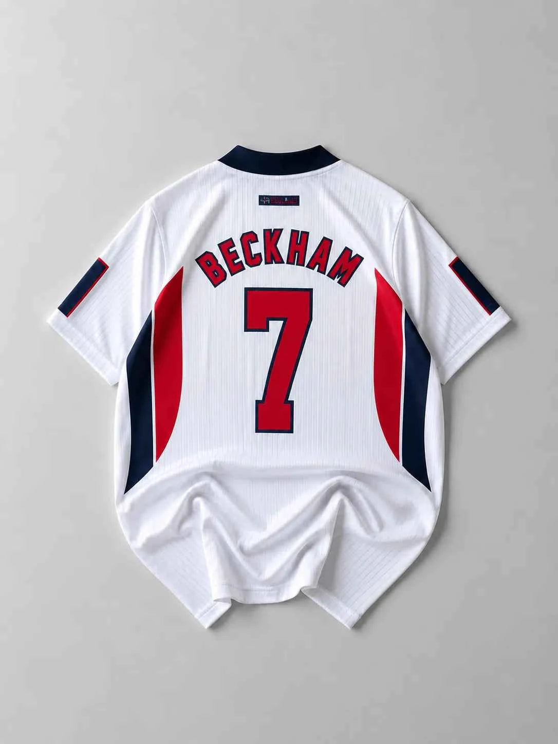 England Beckham half sleeves retro(embroidery)