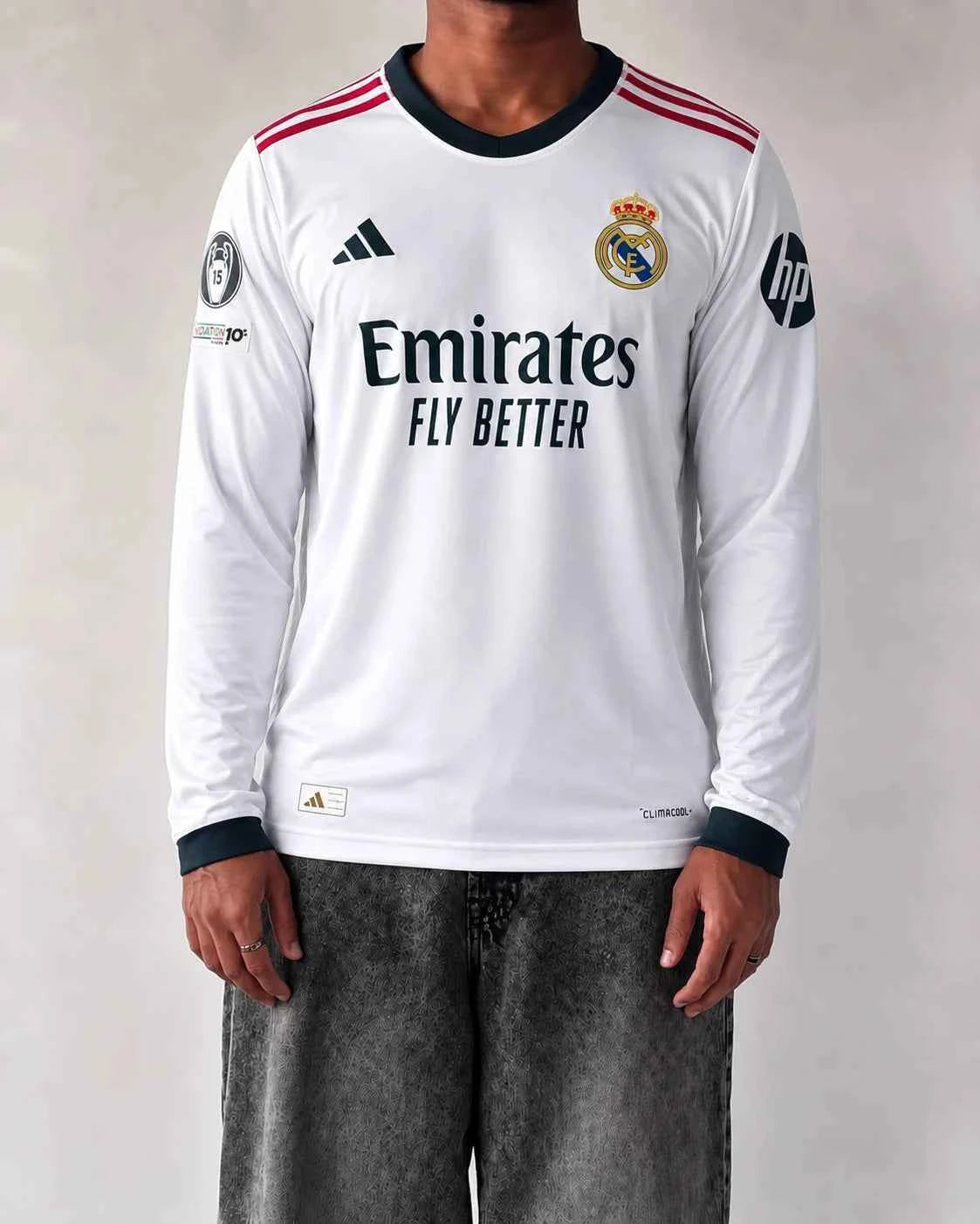 Real Madrid 26/27 Bellingham- La Liga Home full sleeves Kit
