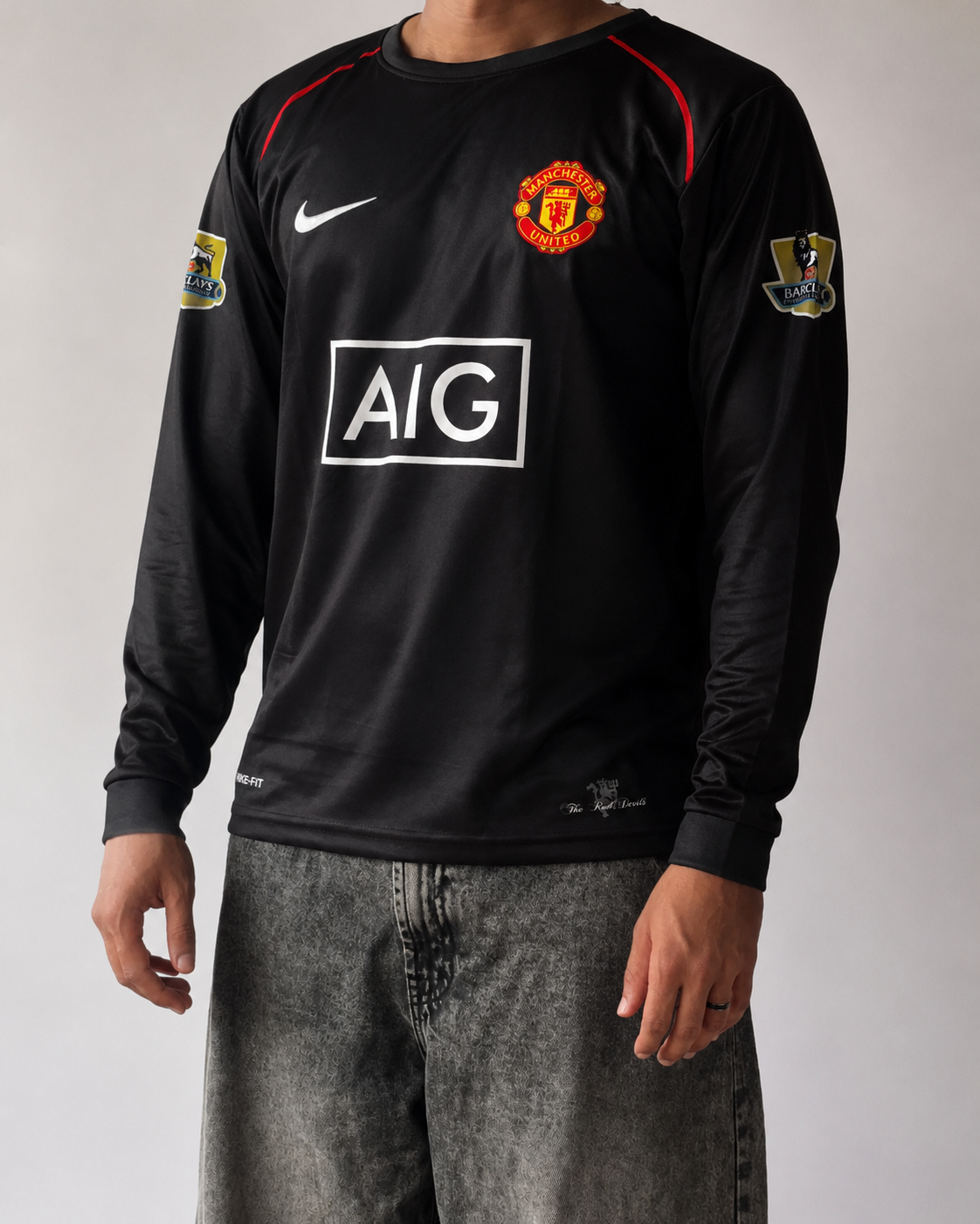 Manchester United 2008-09 Away ronaldo full sleeevs
