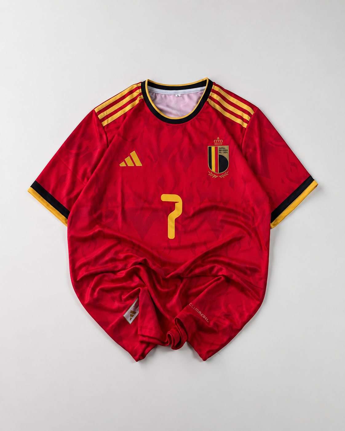 BELGIUM DE BRUYNE WORLD CUP 2026 HALF SLEEVE