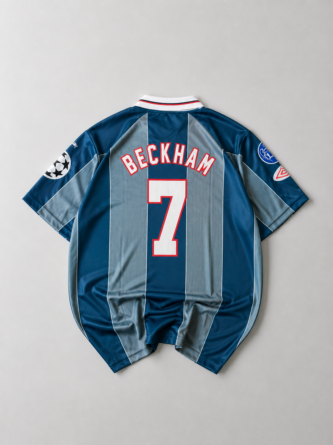 Beckham England retro half sleeve sublimation