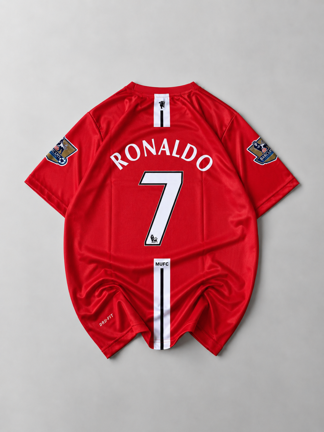 Manchester united 2008-09 ronaldo half sleeves retro (embroidery)