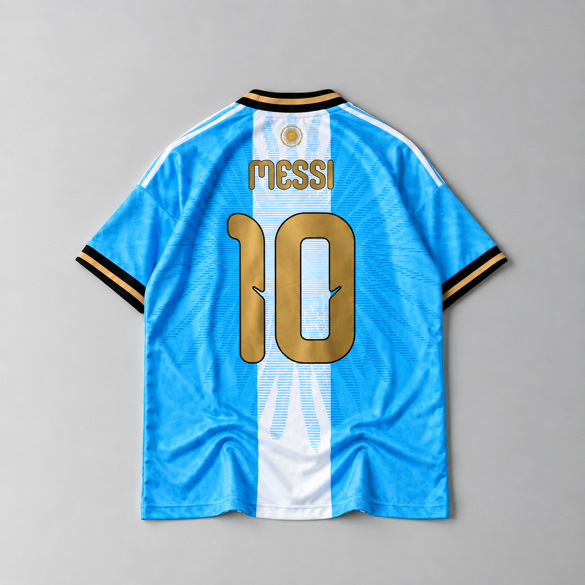 Argentina Messi Last Match Kit (EMBROIDERY)