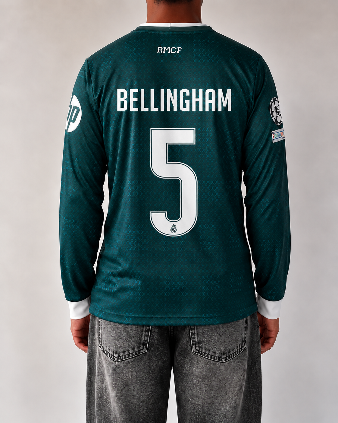 Real Madrid 26/27 Bellingham- La Liga Away full sleeves Kit (embroidery)