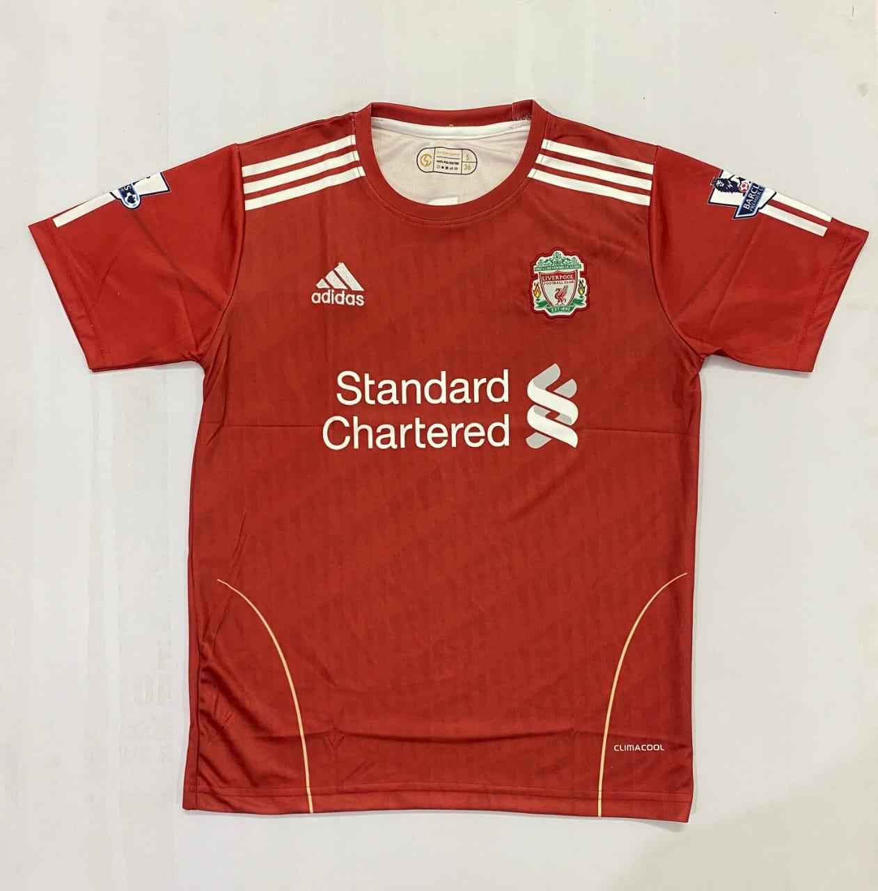 Liverpool FC home sqarez half sleeves retro