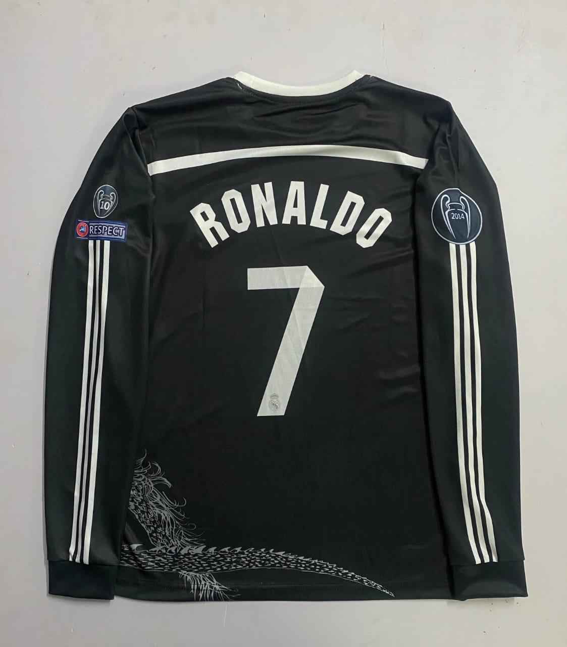 Real madrid x dragon C. Ronaldo full sleeves retro