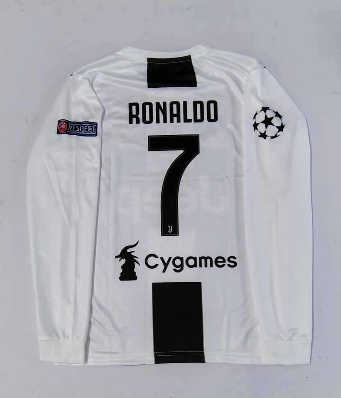 Juventus Ronaldo full sleeves retro