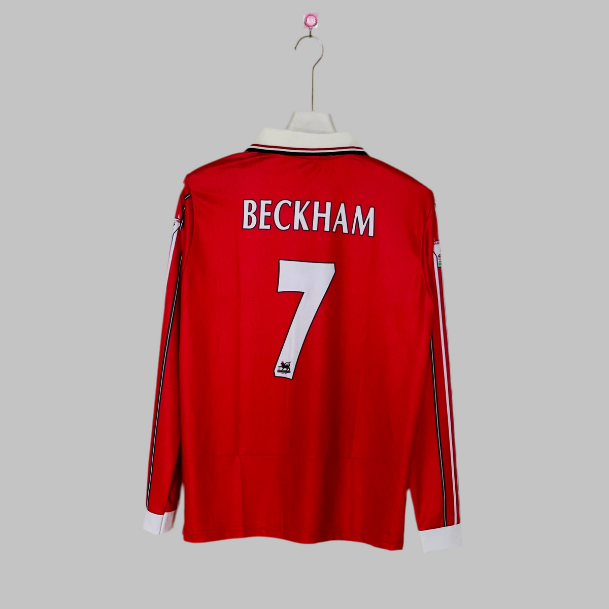 Manchester United D. Beckham 1998-1999 full sleeves retro