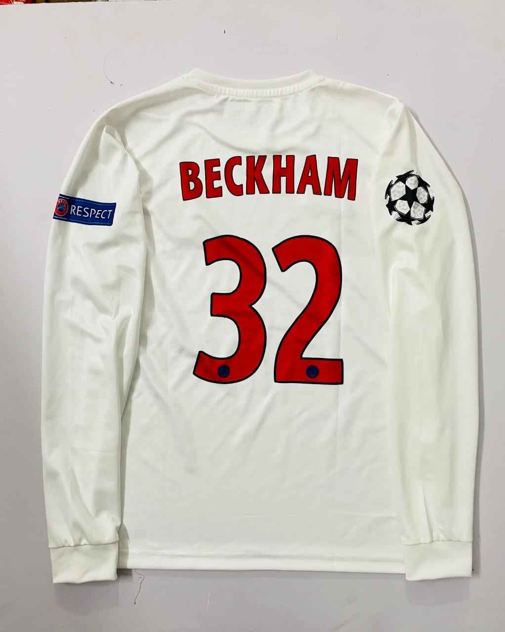 Paris Saint German (PSG) Beckham full sleeves retro