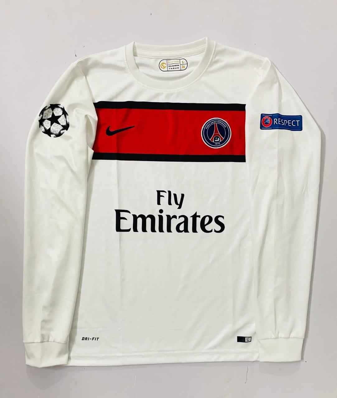 Paris Saint German (PSG) Beckham full sleeves retro