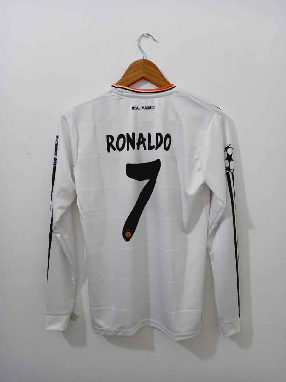 Real Madrid 2013-14 Ronaldo full sleeves retro