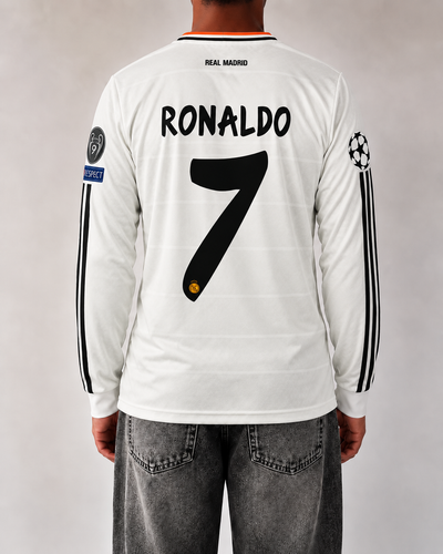 Real Madrid 2013-14 Ronaldo full sleeves retro