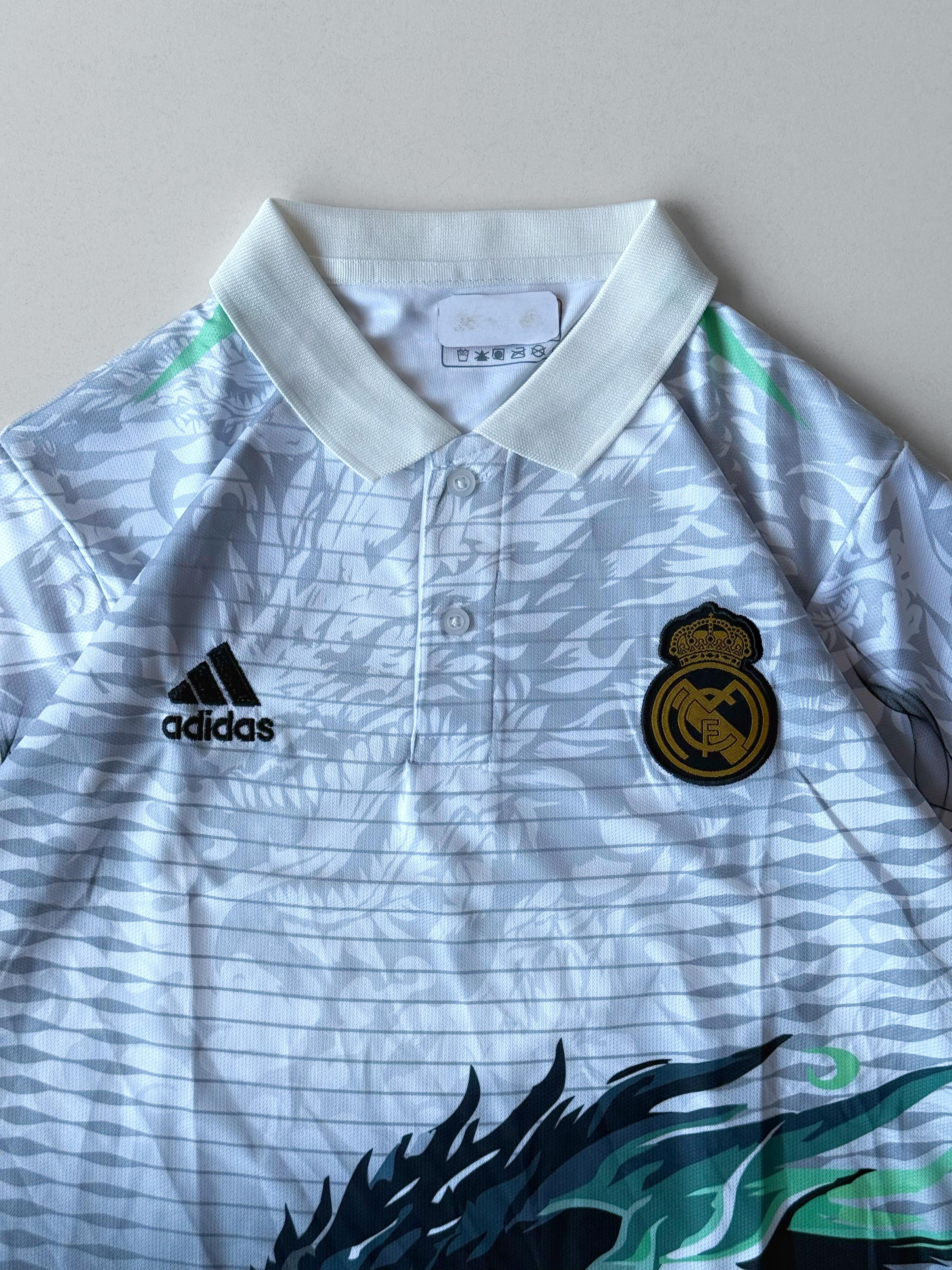 Real madrid x green dragon special edition half sleeves kit