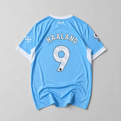 Manchester City 2026-27 Haaland jersey back with player name and number