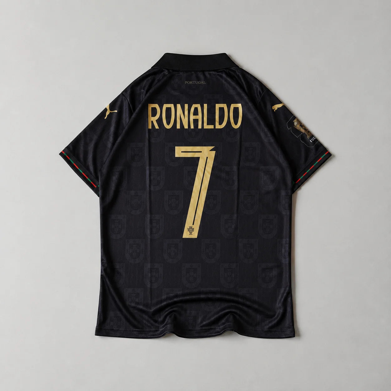 Portugal Black Panther Ronaldo Special Edition (embroidery)