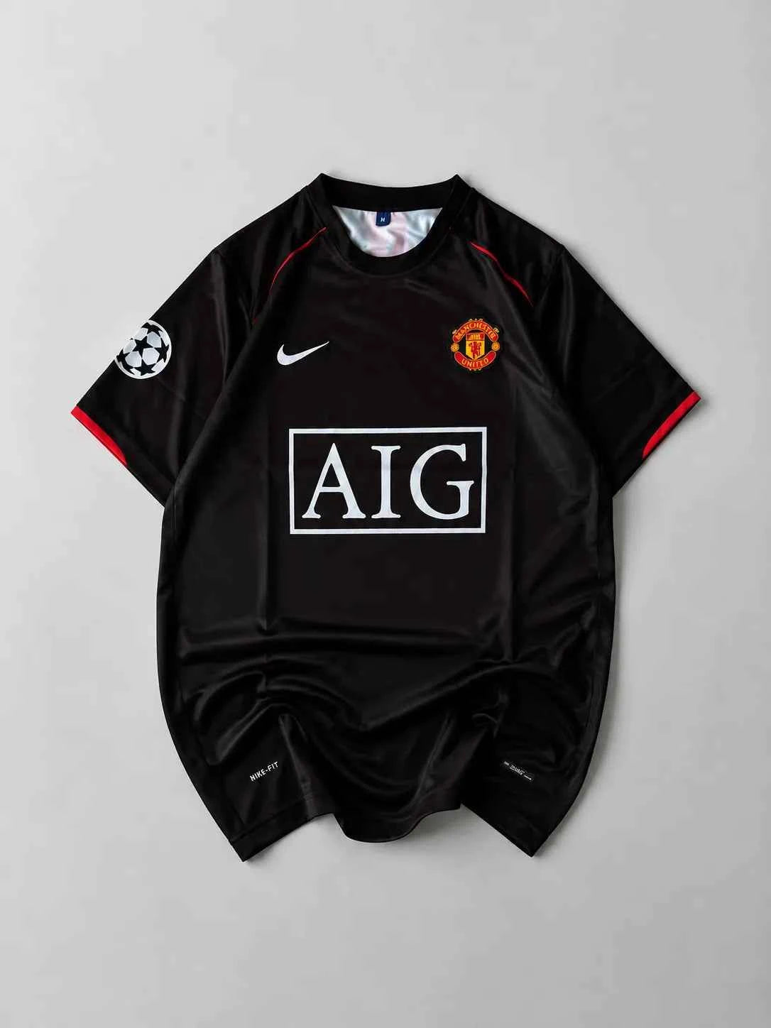 Manchester united 2008-09 ronaldo half sleeves retro (embroidery)