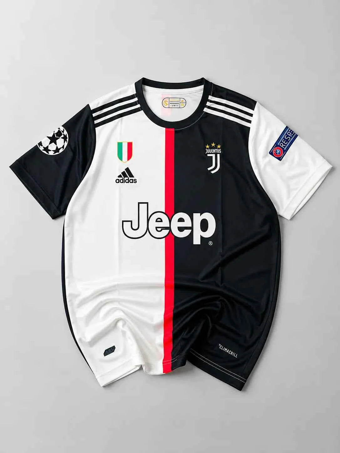 Juventus 2019-20 Home kit Ronaldo Half sleeves retro (embroidery)