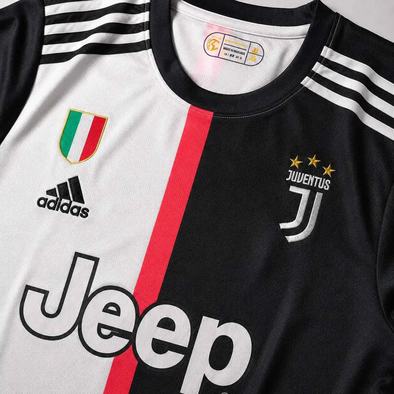 Juventus 2019-20 Home kit Ronaldo Half sleeves retro (embroidery)