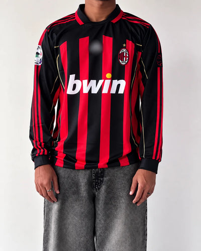 ac Milan home MALDINI full sleeves retro (embroidery)