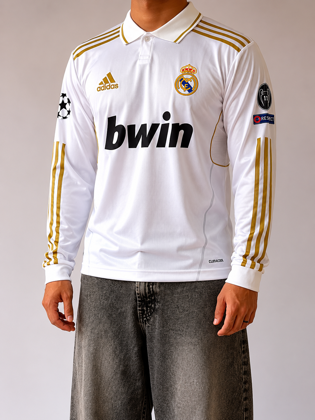 Real madrid 2012-13 ronaldo full sleeves retro