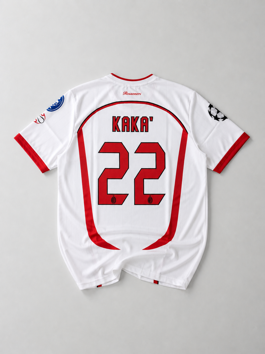 Ac milan 2006-07 away Kaka half sleeves retro