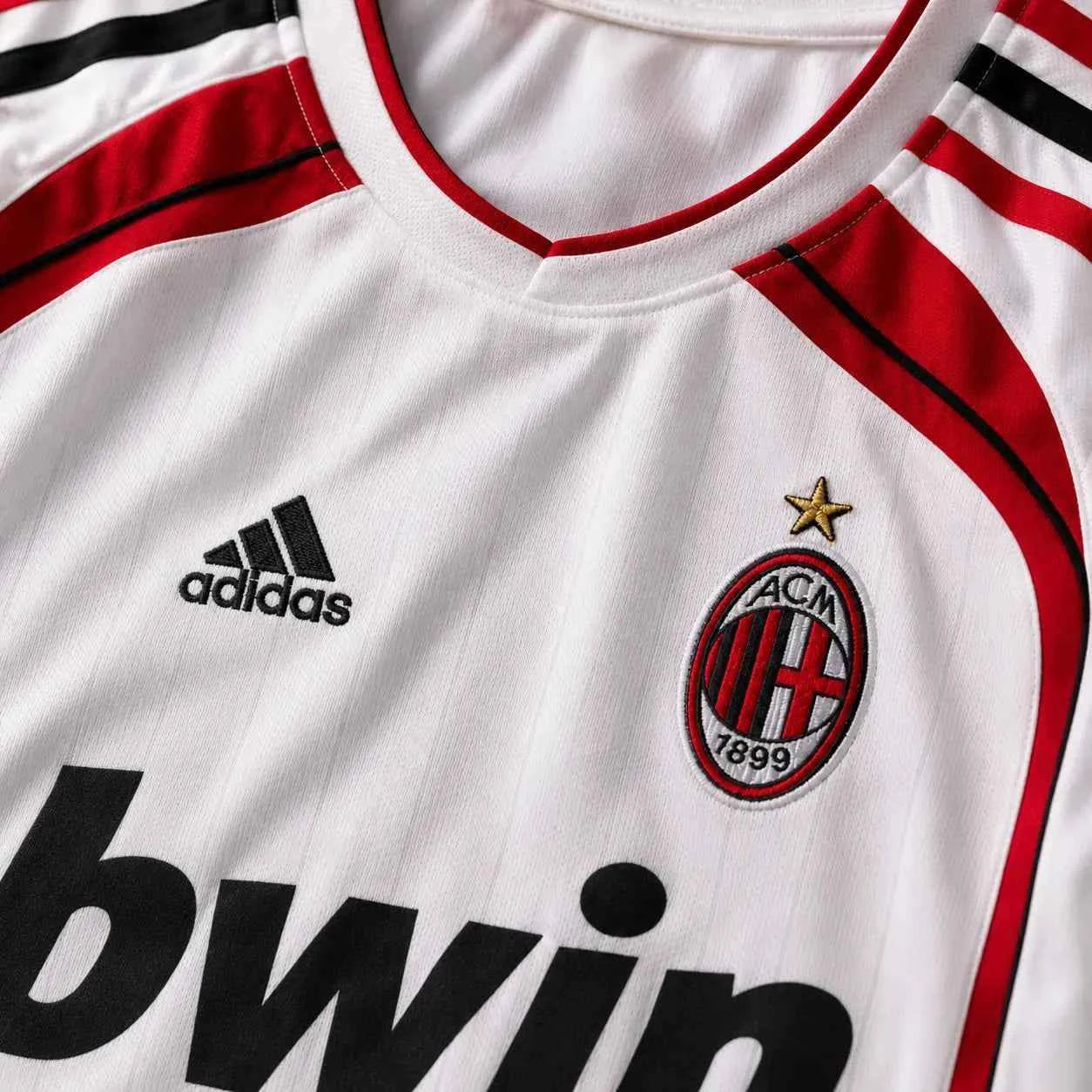 Ac milan 2006-07 Maldini half sleeves retro