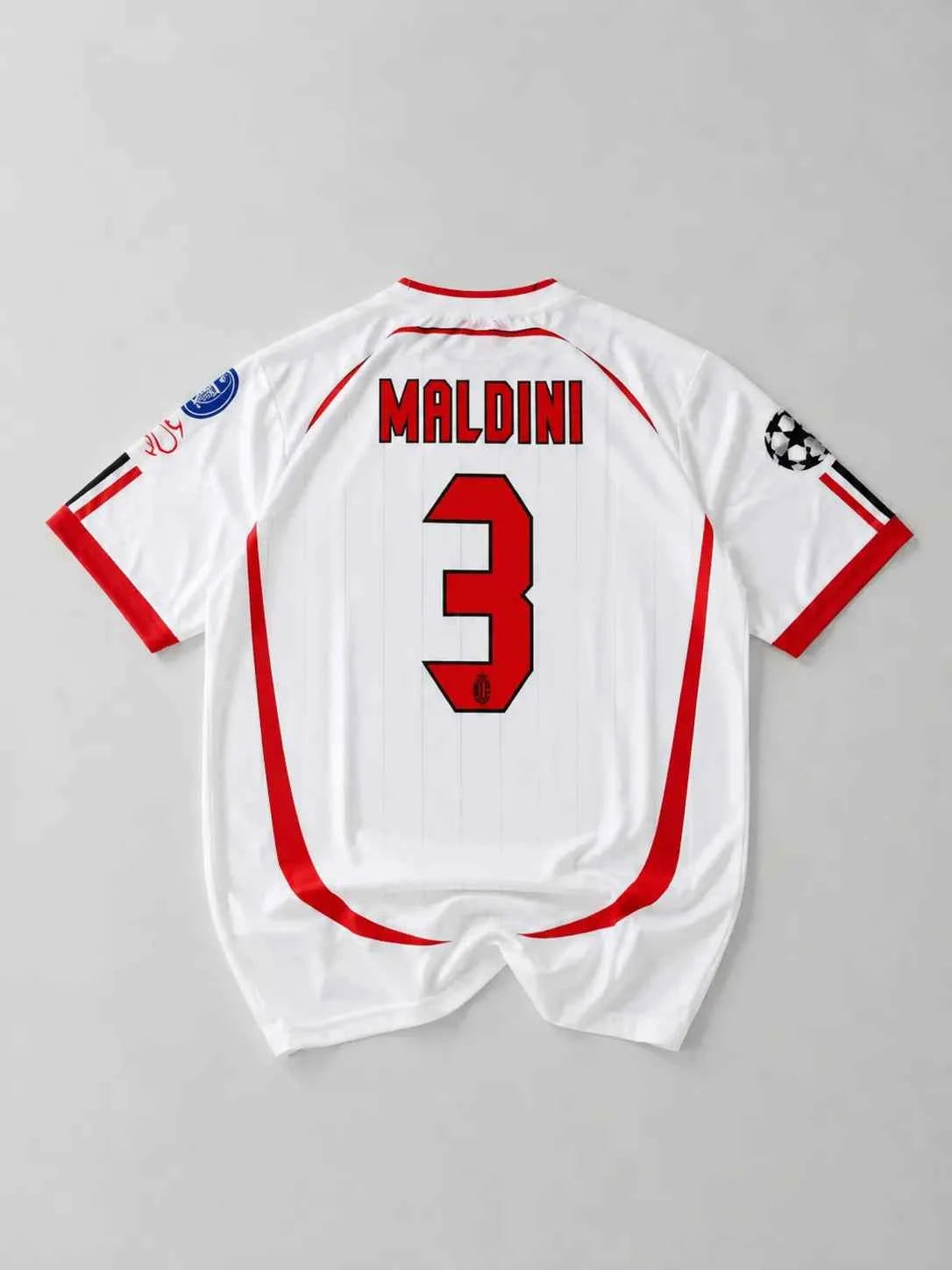 Ac milan 2006-07 Maldini half sleeves retro