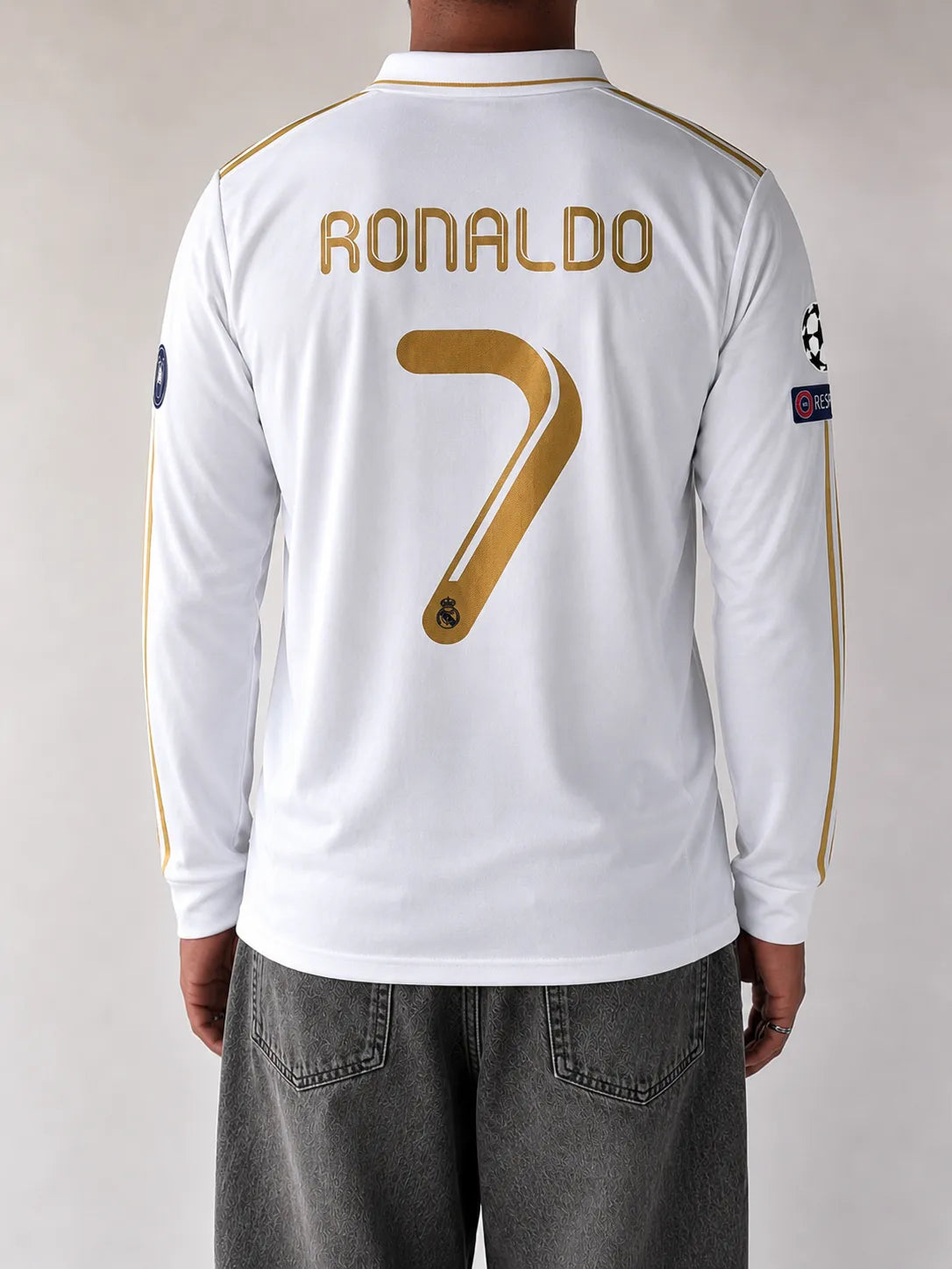 Real Madrid Ronaldo 2011-12  full sleeves retro
