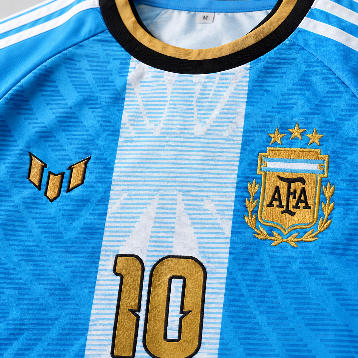 Argentina Messi Last Match Kit (EMBROIDERY)