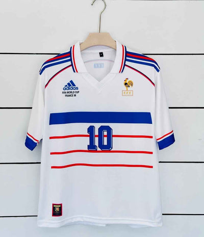 France zidane five sleeves retro