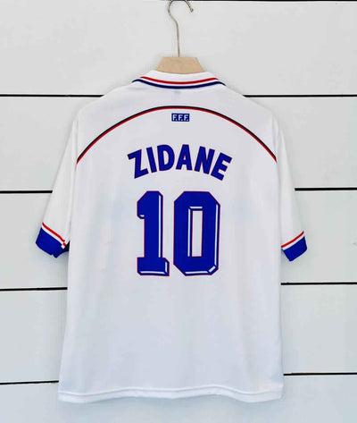 France zidane five sleeves retro