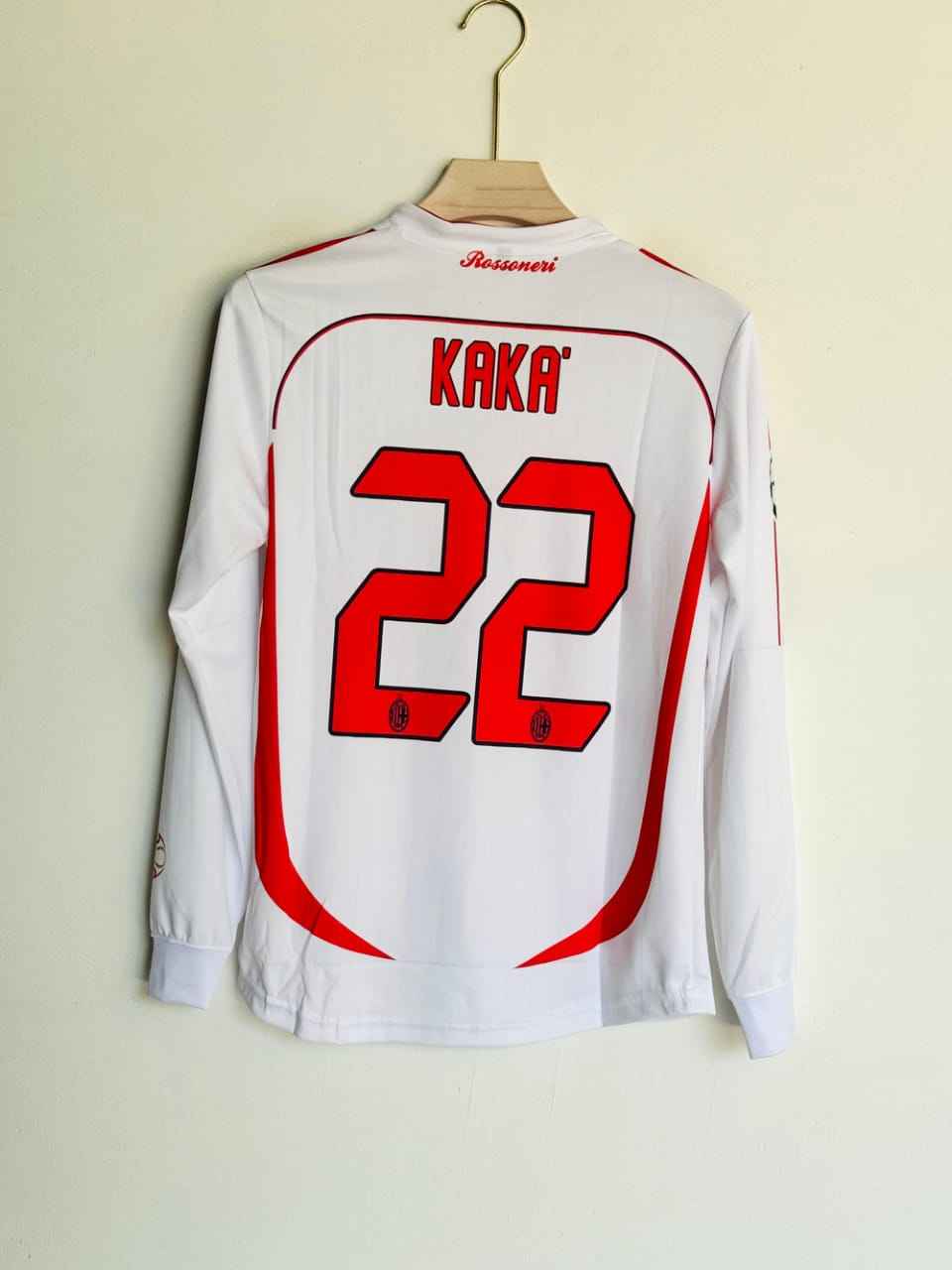 Ac Milan 2006-07 Away Kaka full sleeves retro