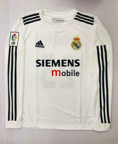 Real madrid Beckham full sleeves retro kit