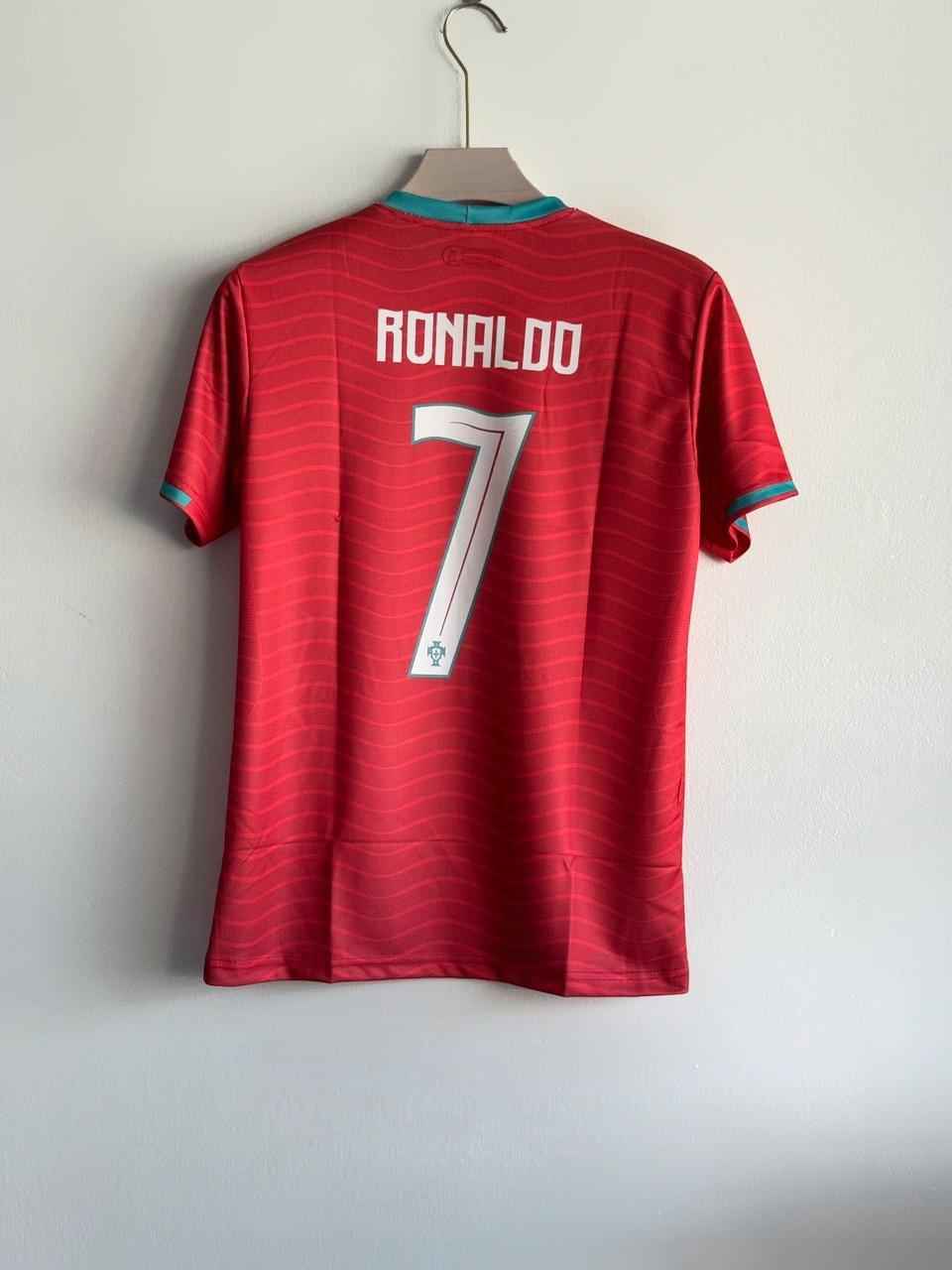 Portugal Ronaldo half sleeve kits