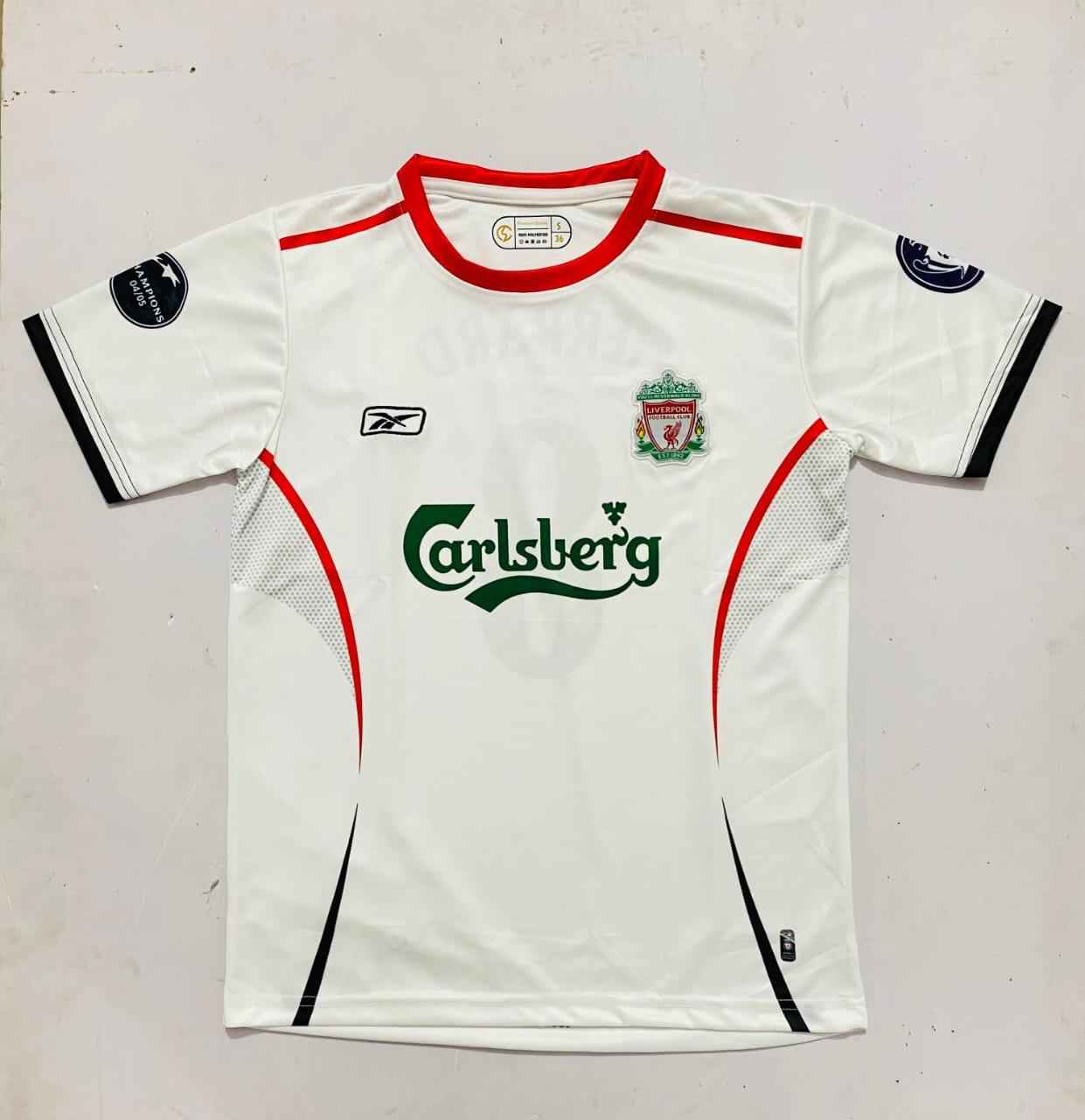 Liverpool FC home Torres half sleeves