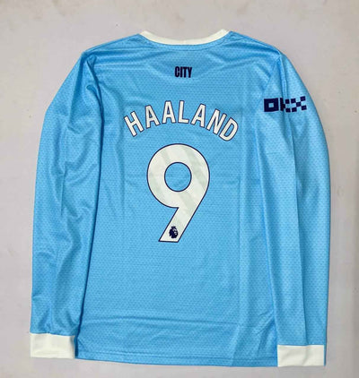 Manchester City Haaland full sleeves retro