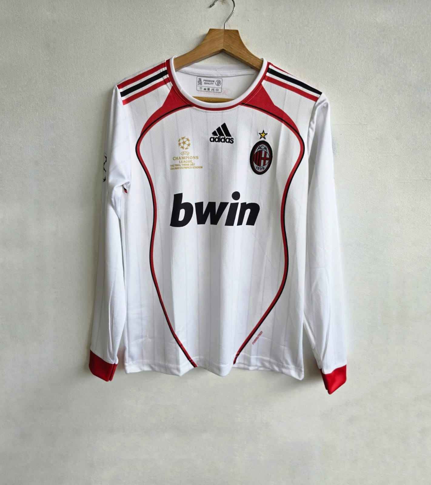 Ac milan 2006-07 away Maldini full sleeves retro