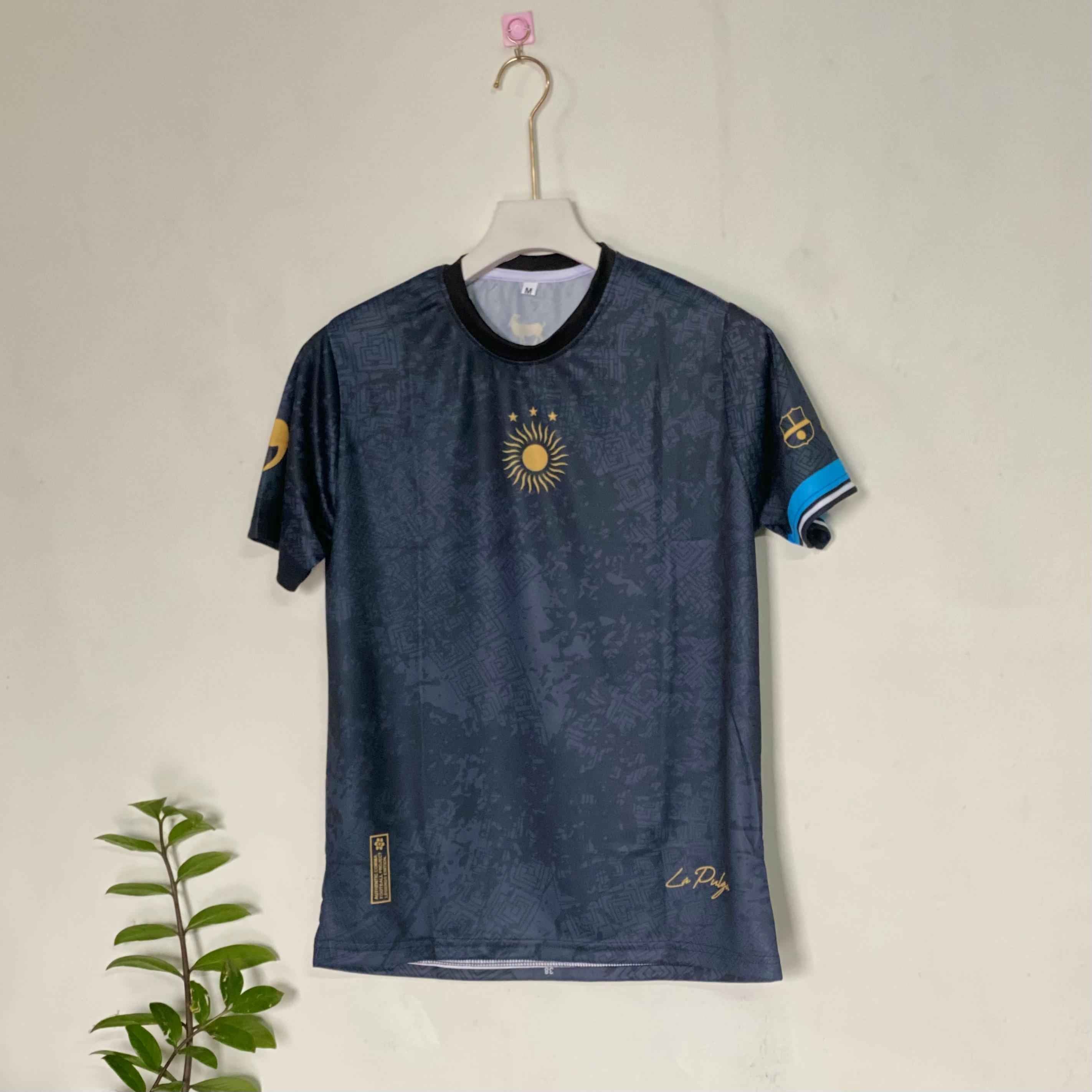 Messi Argentina GOAT edition half sleeves kit