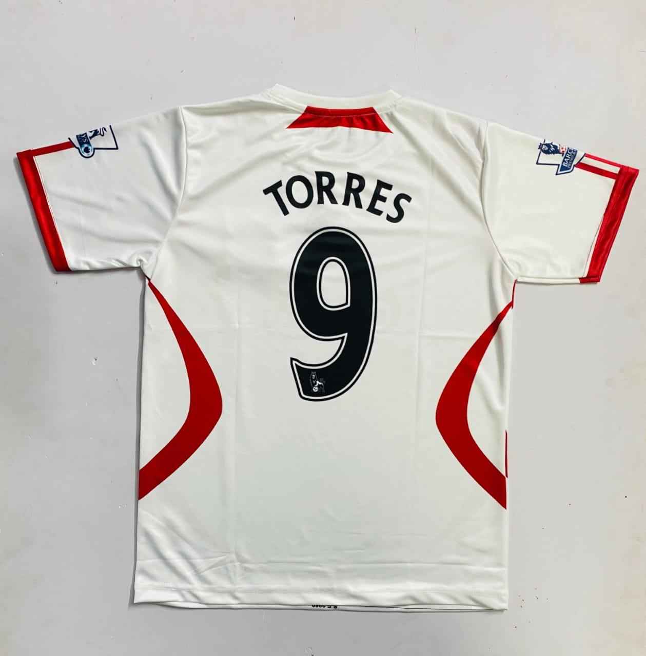 Liverpool FC home Torres half sleeves