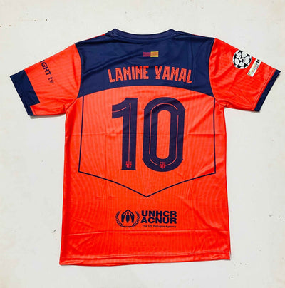 L. Yamal FC Barcelona 25-26 thirf half sleeves kit
