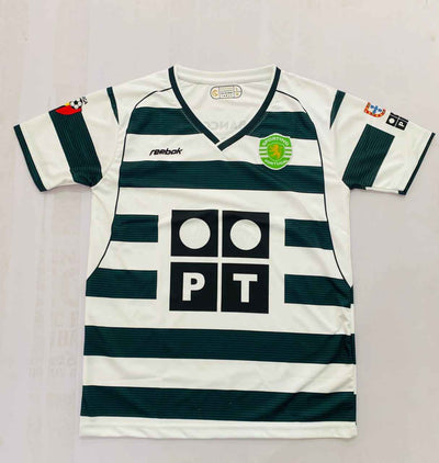 Sporting lisbon C.Ronaldo half sleeves retro