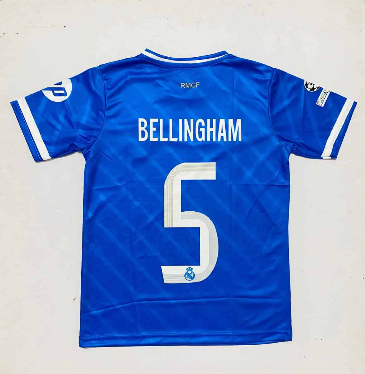 Real madrid third kit 25-26 Jude Bellingham Half sleeves kit