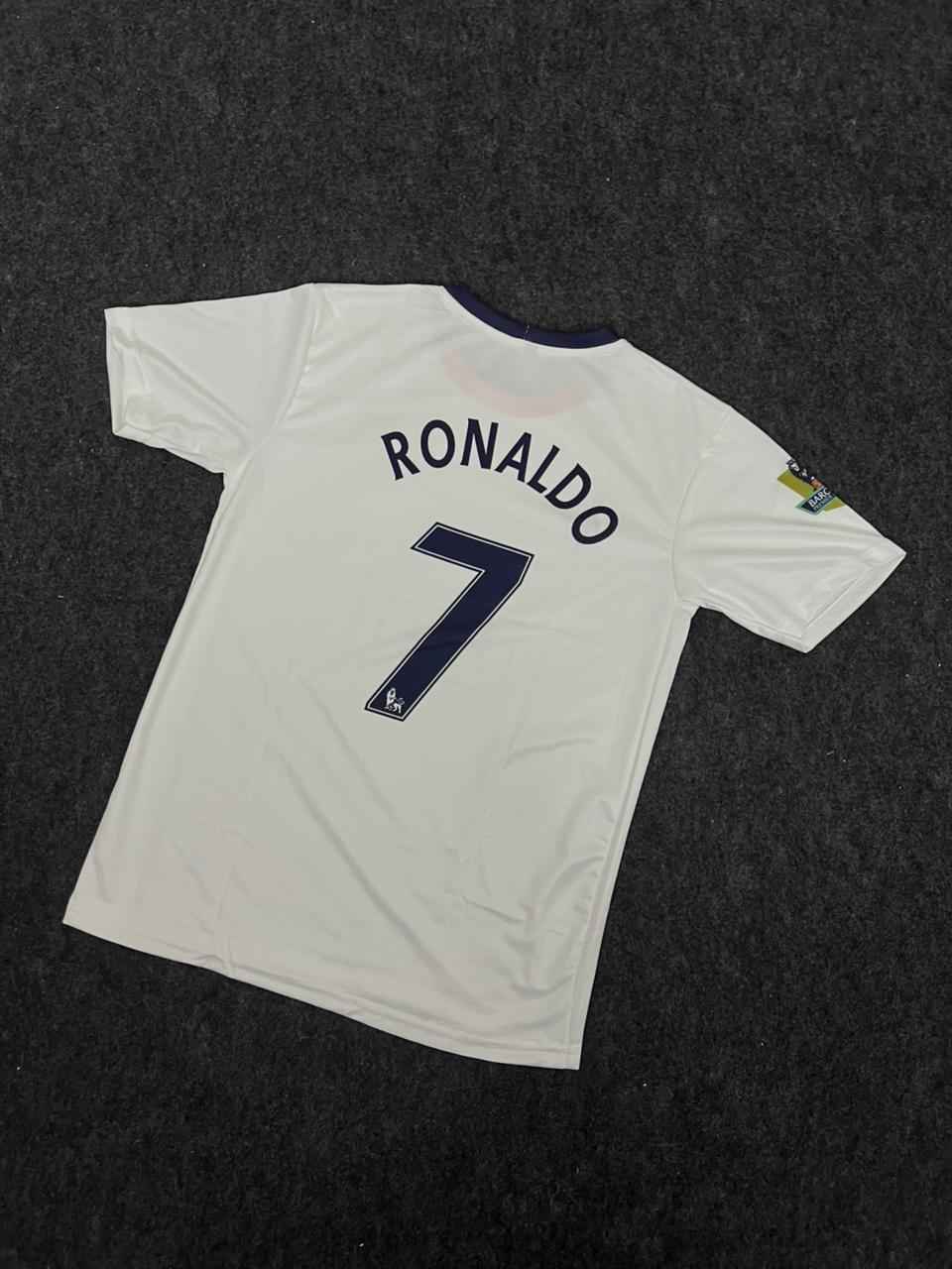 Manchester United FC Ronaldo half sleeve retro sublimation