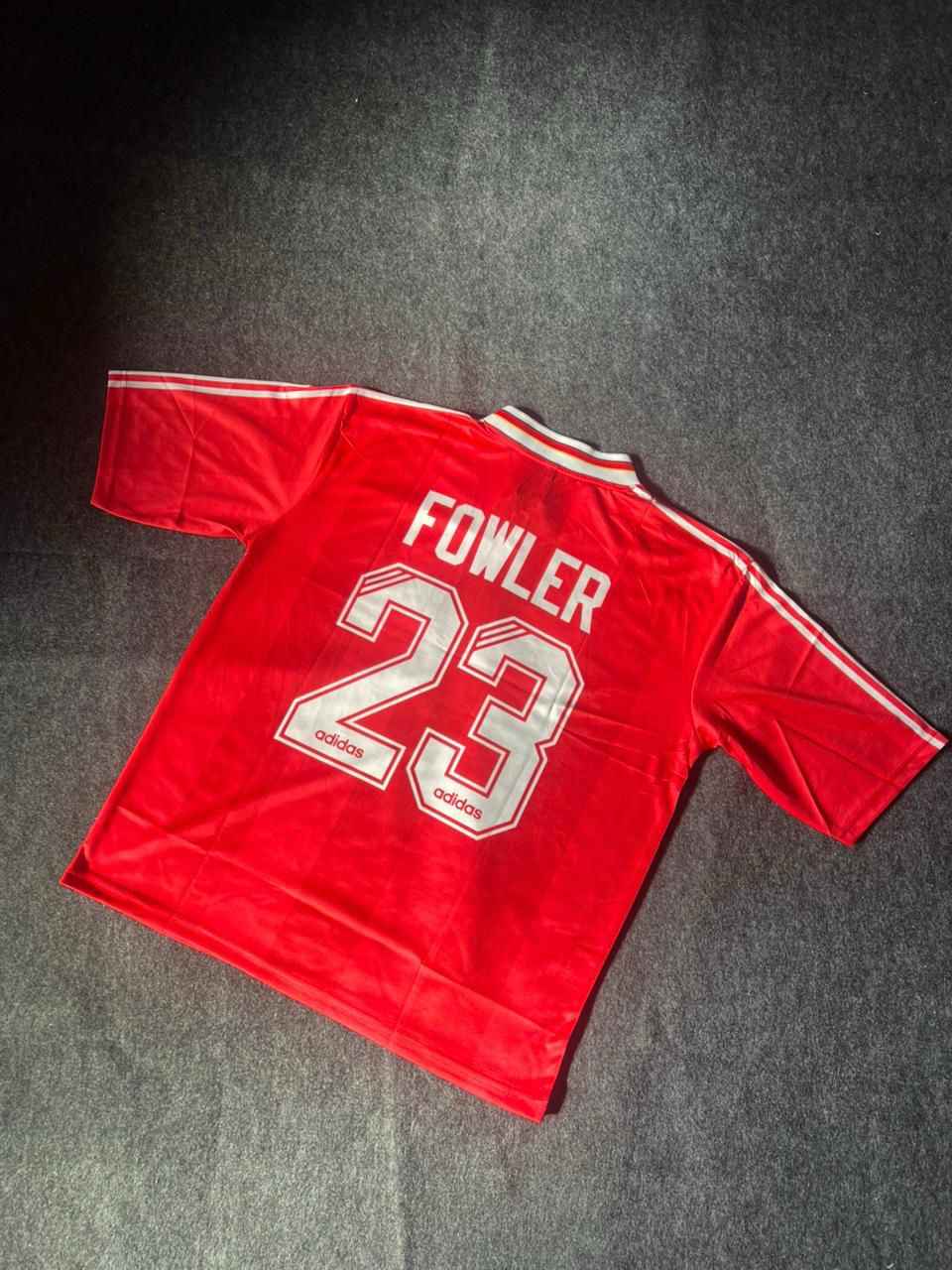 Liverpool FC Fowler half sleeve retro sublimation