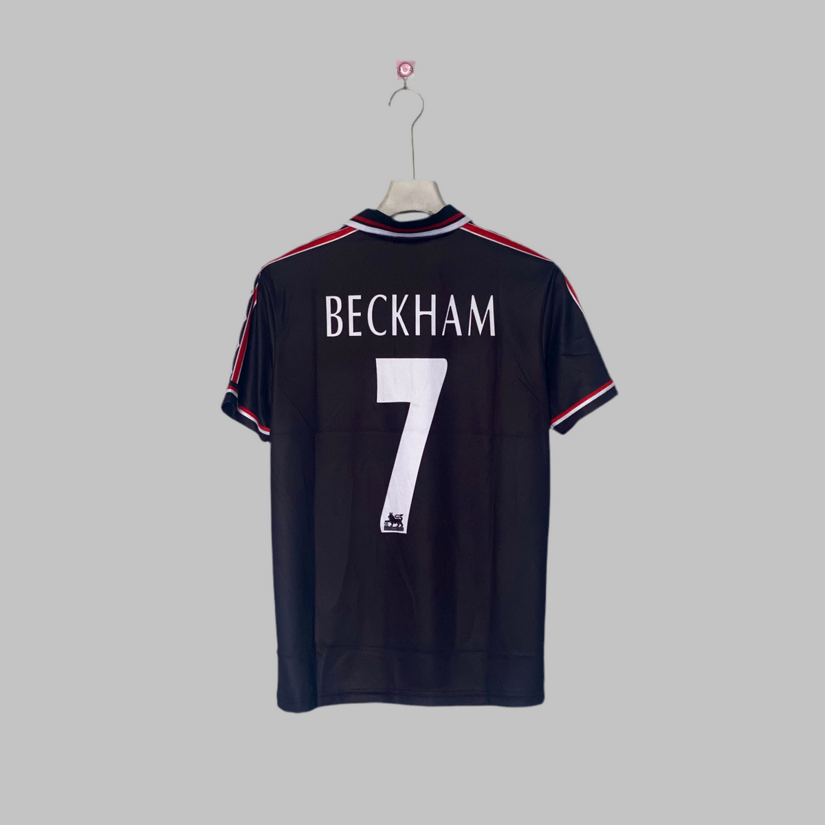 Manchester United 1998-1999 Beckham away half sleeves