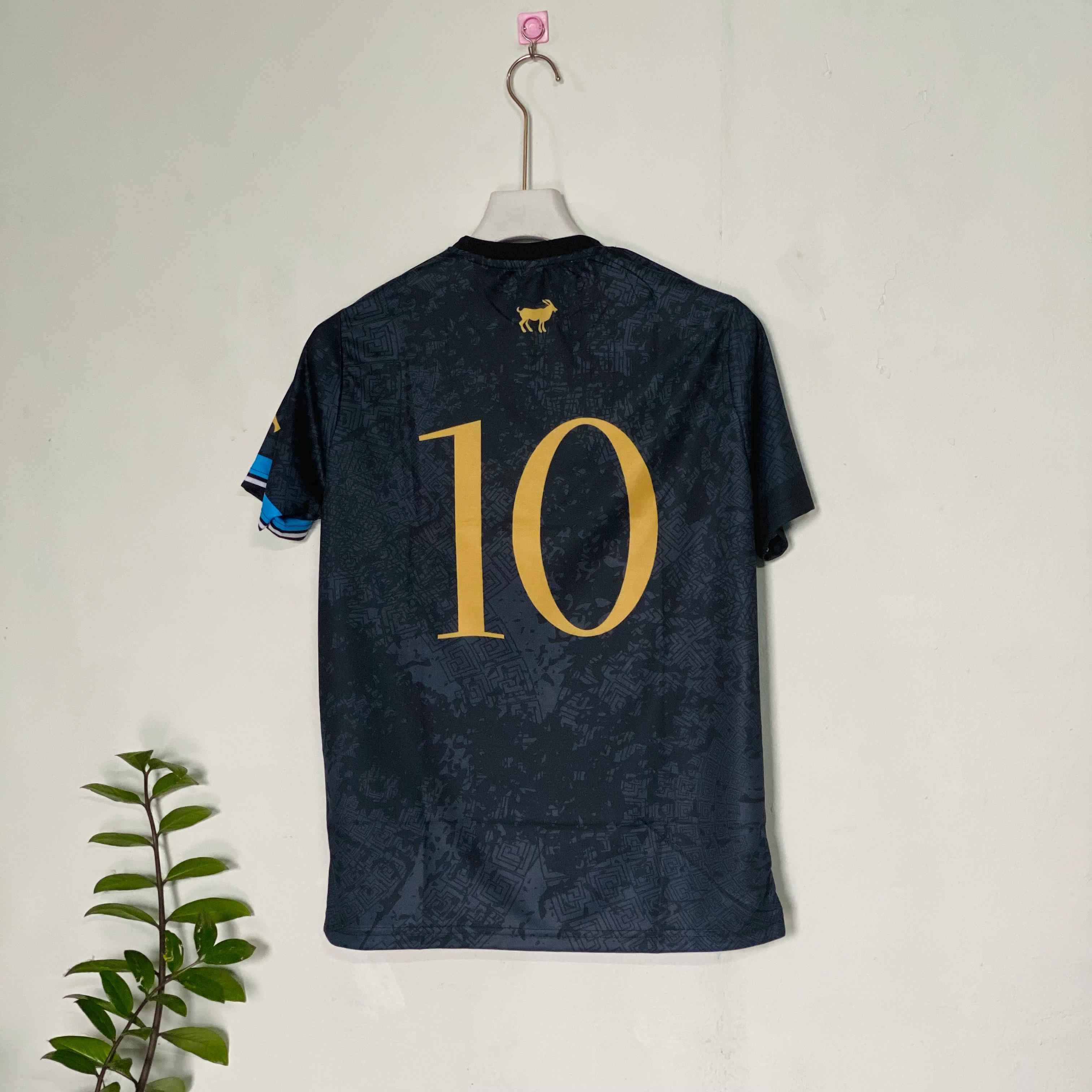 Messi Argentina GOAT edition half sleeves kit